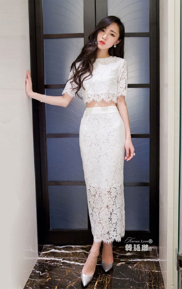Chân váy trắng kiểu Hàn Quốc đẹp được bạn gái yêu thích nhất năm nay  Thời  trang  Việt Giải Trí