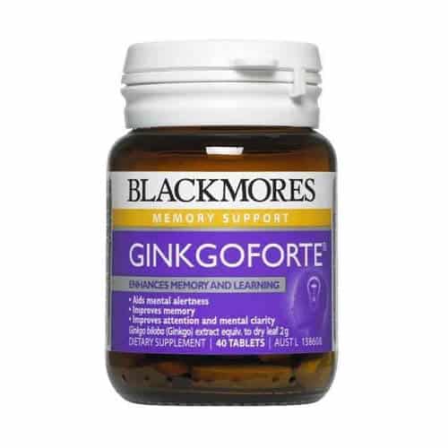 Thuốc bổ não của Úc Blackmores Ginkgo Forte